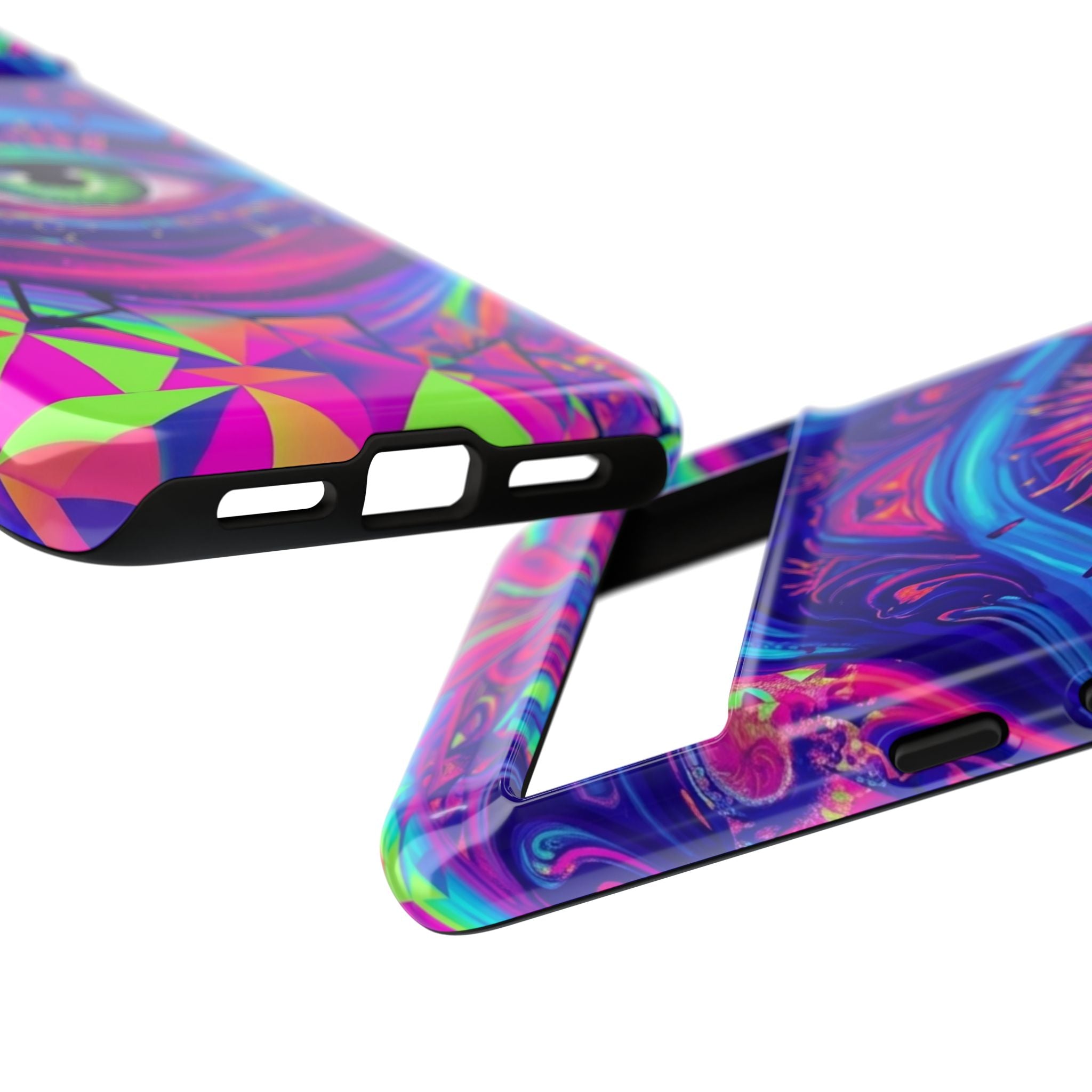 Psychedelic Third Eye Phone Case — Vibrant Retro Trippy Protective Cover