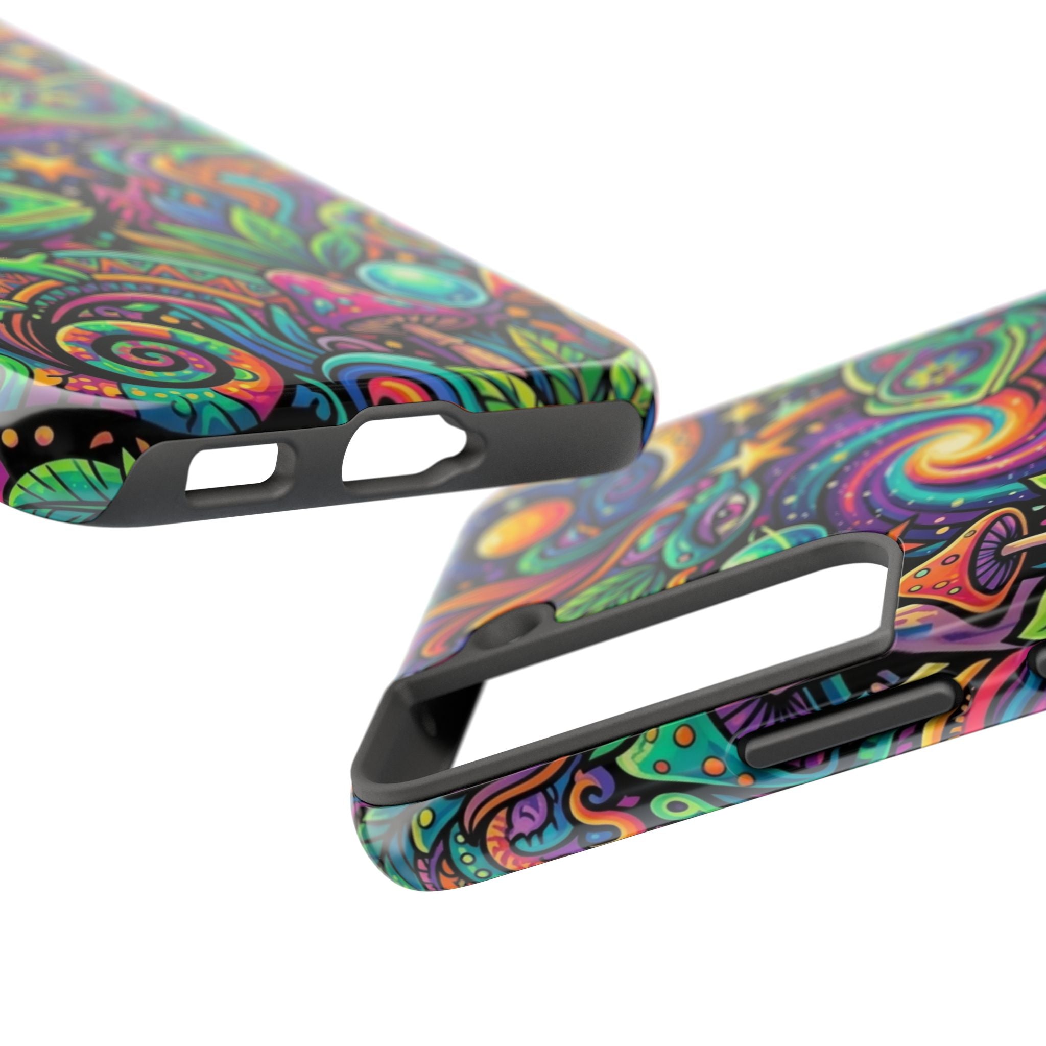 Psychedelic Chameleon Swirl Tough Phone Case
